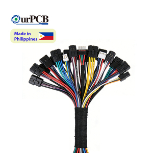 ชุดสายไฟฟ้าแบบหลายขาแกนทองแดง OEM แบบกำหนดเอง พร้อมขั้วต่ออะแดปเตอร์สำหรับงานอุตสาหกรรมยานยนต์ - Product Image 1
