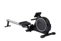 Nouveauté : Rameur d'intérieur pliable en acier avec écran LCD, capacité de 120 kg, logo personnalisé