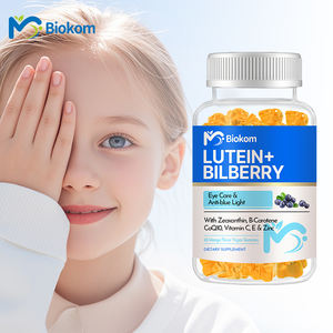 Gomas de Luteína Sabor Manga OEM com Mirtilo, Vitamina para os Olhos com Bilberry, Semente de Uva e Astaxantina - Product Image 1
