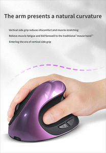 3 DPI Relieves Wrist Pain Portable Vertical Charging Ergonomic Wireless <b>Mouse</b> for Laptop - Product Image 6