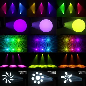 600 Club disko ışığı W ışın gökyüzü ışık 20R hareketli kafa sahne ışıkları LED kaynağı tema parkı performansları alüminyum lamba DMX