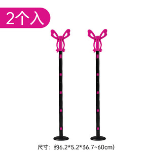 Clip de soporte para botas LEC, para botas largas y cortas, plegable, tipo soporte, rojo, 2 piezas, organizador de zapatos - Product Image 5