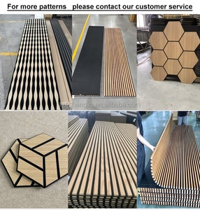 <span class=keywords><strong>Pannelli</strong></span> Acustici Moderni in Legno Massello Ecologici Impermeabili Ignifughi Insonorizzanti per Pareti Esterne e Soggiorno - Product Image 4