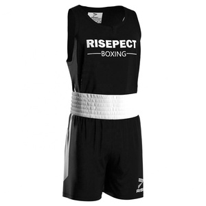 ชุดแข่งขันมวย RISE: ชุดมวยชาย, ชุดแข่งขันเยาวชน, ชุดมวยเด็ก, ชุดสำหรับการแข่งขันมวย - Product Image 4
