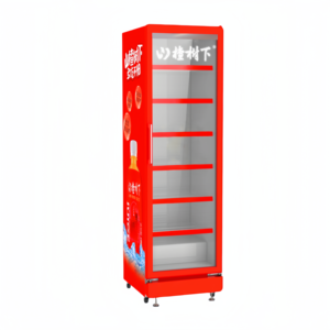Commercial Beverage Fridge Single Door Upright Display Freezer <b>Refrigerator</b> LSC-318 Supermarket Freezer Glass Door <b>Refrigerator</b> - Product Image 5