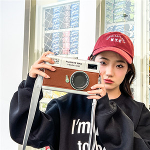 <span class=keywords><strong>Sac</strong></span> à <span class=keywords><strong>main</strong></span> pour femme de luxe de créateur, nouveau modèle vintage, forme de caméra, carré, <span class=keywords><strong>sac</strong></span> à bandoulière, <span class=keywords><strong>sac</strong></span> à <span class=keywords><strong>main</strong></span> de qualité, vente chaude - Product Image 6