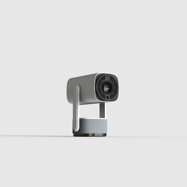 Home Mini Lcd Portable Smart Projector K2 Android 11.0 Video Projector With Battery 360 Degree Rotation Bracket Projector
