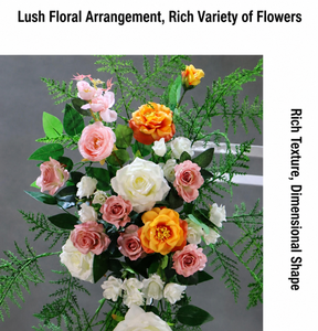 Composizione Floreale Artificiale Bianca MSH per Decorazione di Centri Commerciali - Product Image 3