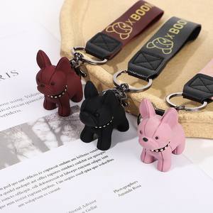 कार्टून बुलडॉग और पिल्ला कुत्ते की कीरिंग के लिए पुरुषों और महिलाओं के लिए कार्टून बुलडॉग और पिल्ला कुत्ते कीरिंग - Product Image 4