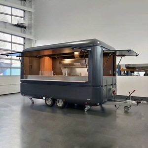 Xe tải thực phẩm nhà bếp di động mới: Pizza/Cà Phê/Đồ uống lạnh/Xúc Xích/thức ăn nhanh và đồ ăn nhẹ nhà hàng kem - Product Image 4