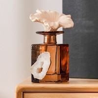 Flacon de parfum vide sans flamme personnalisé de luxe multicolore 180 ml avec couvercle en bois