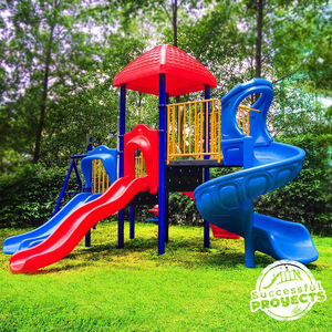 Túnel de Red Metálica para Parque Infantil Comercial con Temática de Espantapájaros, Certificado por ASTM F1487, Fabricante Miembro de IPEMA, YONGLANG - Product Image 5