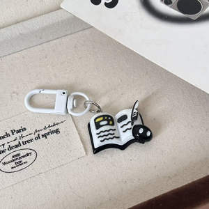 Decoración de Halloween regalo lindo juguete para niños llavero coche llavero fantasma hoz dibujos animados estatuilla llavero - Product Image 6