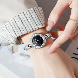 ใหม่นาฬิกาข้อมือผู้หญิงขนาดเล็กและประณีตเพชรชุดสร้อยข้อมือนาฬิกาควอตซ์กันน้ำระดับไฮเอนด์ - Product Image 5