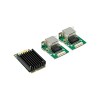 SUNWEIT ST7361 Intel I225-V Mini PCIe 2.5G Adaptor Jaringan Internal Berkabel Dual RJ45 Port Aplikasi Server Garansi 2 Tahun
