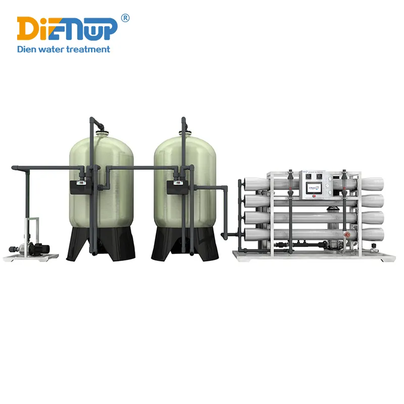 1000 1500 2000 lph Complete Water Treatment Equipment Reverse Osmosis System UV Purifier Ro Plant
