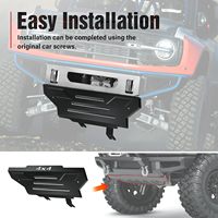 Plaque de protection inférieure en acier pour pare-chocs avant Ford Bronco 2021-2026 2 portes 4 portes – Amélioration tout-terrain