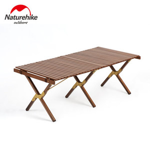 <span class=keywords><strong>Table</strong></span> pliante en bois massif portable pour le <span class=keywords><strong>camping</strong></span> et les pique-niques en plein air Naturehike - Product Image 6
