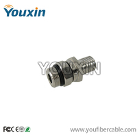 Cable coaxial Rg11 Crimp F Conector Impermeable Cobre F11 Crimp a 5/8 Conector CATV de alimentación