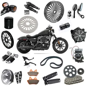 Custom motorcycle modification OEM replacement parts and accessories for Harley Davidson