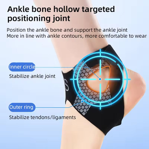 Soporte de Tobillo Ajustable de Neopreno <span class=keywords><strong>con</strong></span> Cierre de Velcro para Uso Unisex - Product Image 5