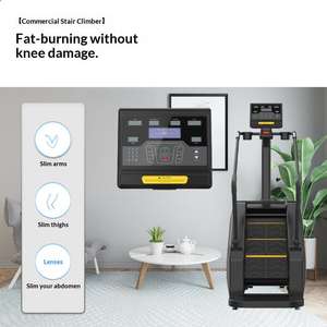 Ensemble complet <span class=keywords><strong>d</strong></span>'équipements de gym professionnels, machine <span class=keywords><strong>d</strong></span>'escalade <span class=keywords><strong>d</strong></span>'<span class=keywords><strong>escalier</strong></span> avancée pour la musculation et l'entraînement cardio de haute intensité - Product Image 2