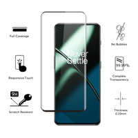 Lunettes de protection d'écran pour Oneplus 11, verre de protection d'écran pour Oneplus 10 Pro