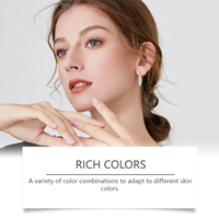 Palette de maquillage multifonctionnelle avec illuminateur, fard à paupières et blush, couleur légère et longue tenue, palette multi-usages
