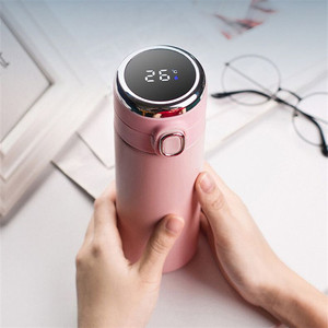 Gobelet isotherme intelligent avec affichage de la température, en acier inoxydable sans BPA, 12 oz, pour café, voyage, <span class=keywords><strong>thermos</strong></span> - Product Image 2