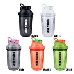 Bouteilles de <span class=keywords><strong>shaker</strong></span> de sport en plastique personnalisées pour poudre protéinée avec logo pour l'entraînement sportif - Product Image 2