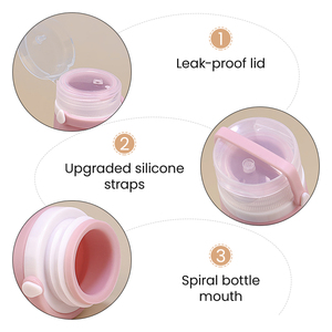 Kit de bouteilles de <span class=keywords><strong>voyage</strong></span> en silicone anti-fuite écologiques pour les voyages, ensemble de 4 bouteilles de <span class=keywords><strong>voyage</strong></span> en silicone - Product Image 4