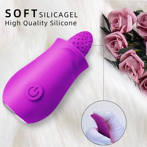 Vibrateur en forme de langue YAQU, stimulateur du clitoris, masseurs sensuels, étanche, 10 vibrations puissantes, masseur pour femmes, jouets sexuels - Product Image 3