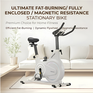 Vélo <span class=keywords><strong>de</strong></span> spinning à résistance magnétique silencieuse, vélo d'exercice d'intérieur pour la maison, vélo stationnaire professionnel avec moniteur <span class=keywords><strong>de</strong></span> fréquence cardiaque - Product Image 1