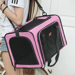 Sac de transport pour chat personnalisé, sac de transport pour chien, sac de transport pour chat à parois souples, approuvé par les compagnies aériennes, sac de transport pour animaux de compagnie pliable pour chiens et chats - Product Image 3