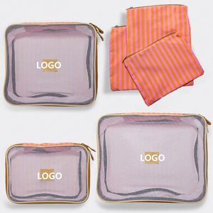 Custom Design Luggage Organizer <b>Bags</b> Set <b>Compression</b> Packing Cubes for Travel - Product Image 3