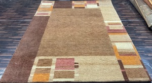 Alfombra de Lana Lavable, Moderna, Ecológica y Antideslizante para Sala de Estar, Oficina, Comedor, Oración, Picnic y Ejercicio - Product Image 4