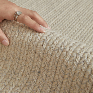 Alfombra Moderna <span class=keywords><strong>de</strong></span> Lujo, Hecha a Máquina, con Rayas, Antideslizante, Impermeable, Resistente a las Manchas, Ecológica, <span class=keywords><strong>de</strong></span> Nailon, Rectangular, Decorativa, Grande - Product Image 3