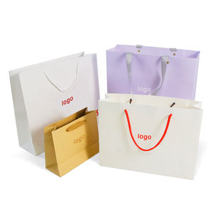 Bolsas de papel de comida rápida ecológicas impresas personalizadas en relieve biodegradables - Product Image 5