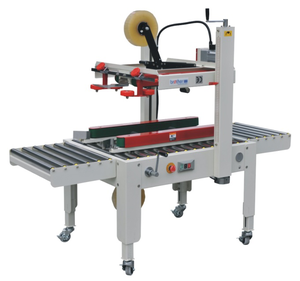 Bropack Packaging FXJ5050 Semi Automatic Paper Carton Box Sealer Boxes Taping Sealing Machine Box Packing Food Ordinary Product