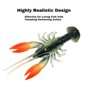 Leurres <span class=keywords><strong>de</strong></span> pêche artificiels pour eau salée, 7cm 12g, crevettes bioniques lestées au plomb, appâts <span class=keywords><strong>de</strong></span> pêche pour crevettes marteau - Product Image 3