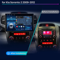 Stok EU Junsun X7 MAX untuk Kia Sorento 2 XM 2009 - 2012 2K layar HD CarPlay nirkabel Auto Radio mobil Multimedia Radio