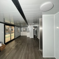 Maison conteneur extensible moderne de 30 pieds, étanche, préfabriquée, pour habitation, bureau, hôtel, hôpital