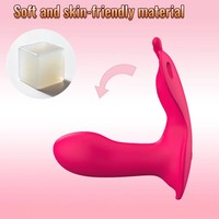 Bestseller App-gesteuerter Slip-Vibrator Stoßender Dildo Klitoris-Stimulator Vibrierende Slips Sexspielzeug für Frauen