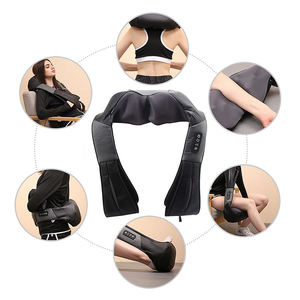 Top Vente Sans Fil Pétrissage Épaule Masseur Shiatsu Cou Et Épaule Masseur 3 Vitesses pour Cou Dos Corps Masseur - Product Image 5