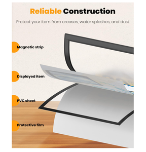 Marco de Fotos de Plástico Hookei A4/A3/A2/A1 con Impresión UV, Ajustable y para Montar en la Pared, para Uso en Oficina - Product Image 4