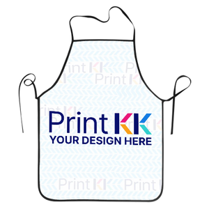 Delantal para adultos con imagen personalizada para restaurante y bar sin bolsillos para baristas y camareros - Product Image 1