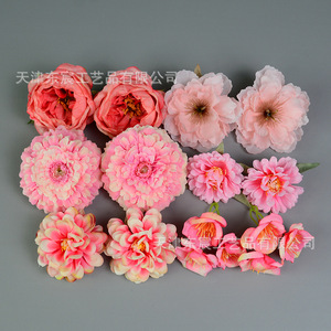 Dongchen Crafts <b>Artificial</b> Flower Material Kit Silk <b>Peony</b> 10cm And Below For Wedding Decor Hats Backpacks Hairpins - Product Image 2