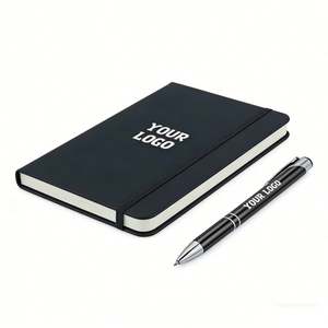 Cuaderno Promocional de Alta Calidad con Logotipo Personalizado, Tapa Dura de Cuero, Diario de Escritura para Regalos Empresariales - Product Image 1