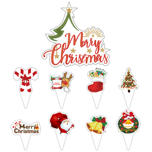 Décorations <span class=keywords><strong>de</strong></span> fête <span class=keywords><strong>de</strong></span> Noël, bonhommes <span class=keywords><strong>de</strong></span> neige, Père Noël, bannières, ballons, spirales, fournitures <span class=keywords><strong>de</strong></span> fête pour la décoration intérieure - Product Image 6