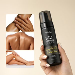 Mousse <span class=keywords><strong>Autobronceador</strong></span> Golden Tan Skin Radiance Booster, Acabado Suave, Bronceado Ligero, Brillo Corporal, Uso en la <span class=keywords><strong>Playa</strong></span>, Vacaciones de Verano, 200 ml - Product Image 5